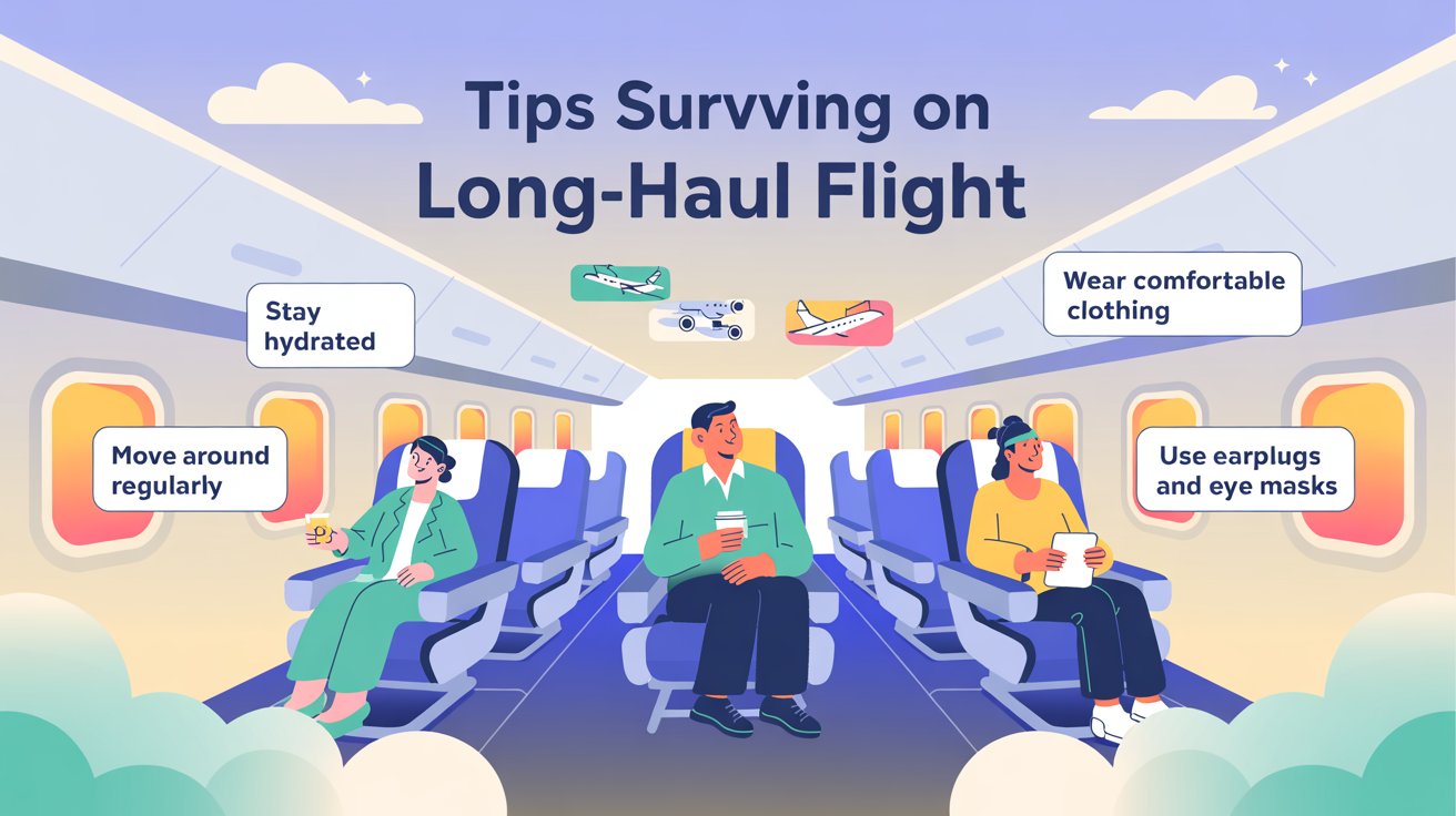 Tips for Surviving a Long-Haul Flight