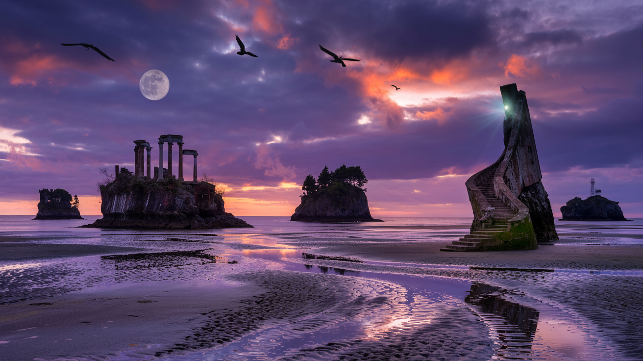 Enigmatic Tidal Islands Across The Globe