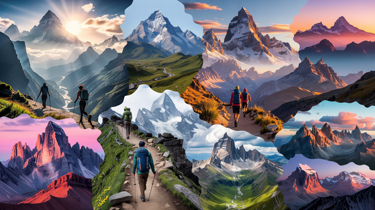 Scenic Mountain Hikes Around The World